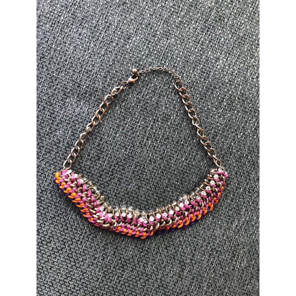 Beautiful Multi-Colored statement necklace